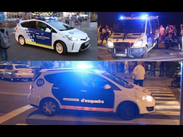 [San Juan '18] Barcelona Emergency Vehicles during 'Night of Fire'