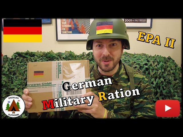 German Military Combat Ration - the EPA II