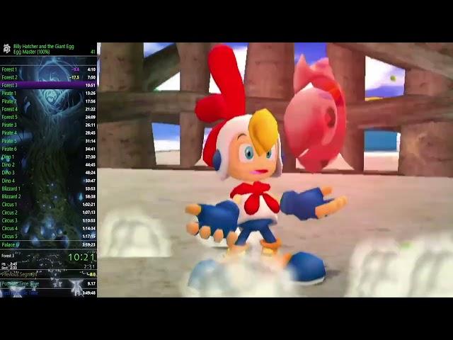 Billy Hatcher and the Giant Egg 100% Speedrun in 4:11:51