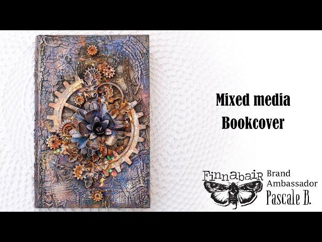 Mixed-media Book cover by Pascale B.