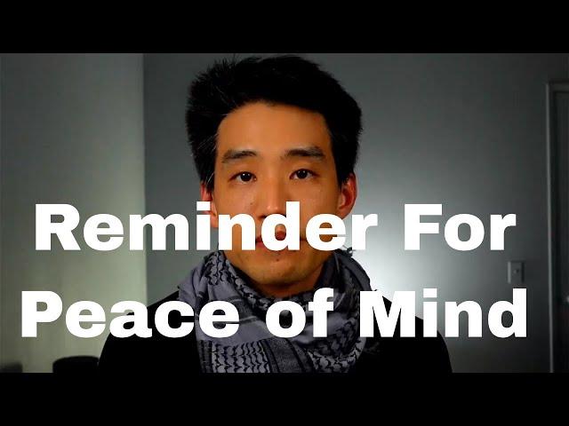 Mantra For Peace of Mind - CK Lin