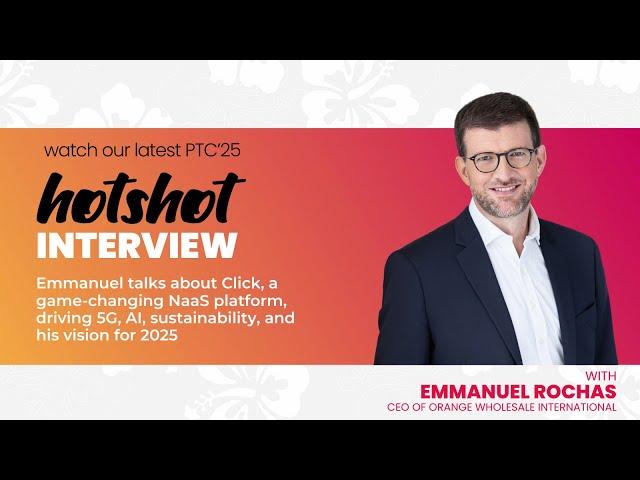 PTC’25 HOTShot series – Transforming the future of networks