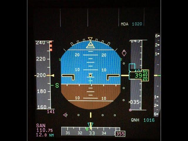 Airbus A320 Raw Data ILS Approach