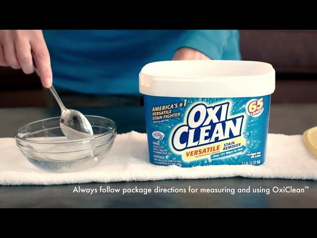 Clean Wine Stains with OxiClean™ Versatile Stain Remover