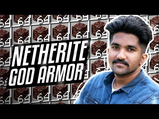 We Got NETHERITE GOD ARMOR in Minecraft  Minecraft Malayalam EP11