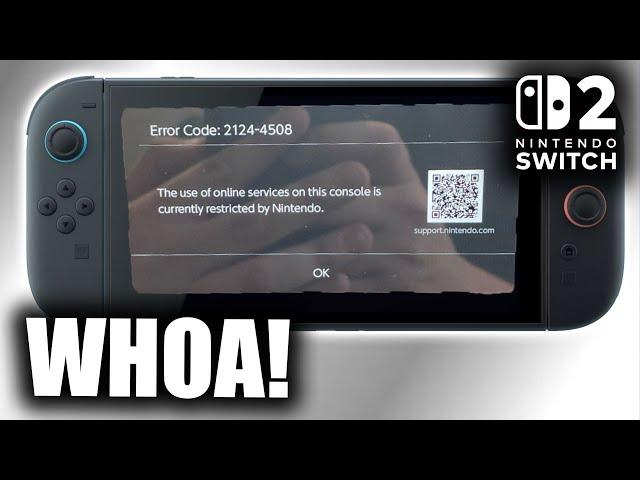 Nintendo is Banning Switch 2 Systems!