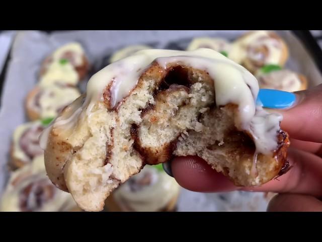 AMAZING CINNAMON ROLLS WITH CREAM CHEESE  || TERRI-ANN’S KITCHEN