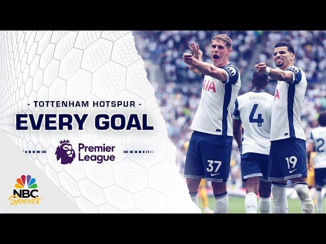Every Tottenham Hotspur goal scored during 2024-25 Premier League season | NBC Sports