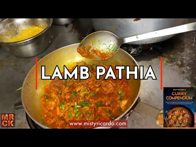 Lamb Pathia cooked by Richard Sayce at Bhaji Fresh | Misty Ricardo's Curry Kitchen