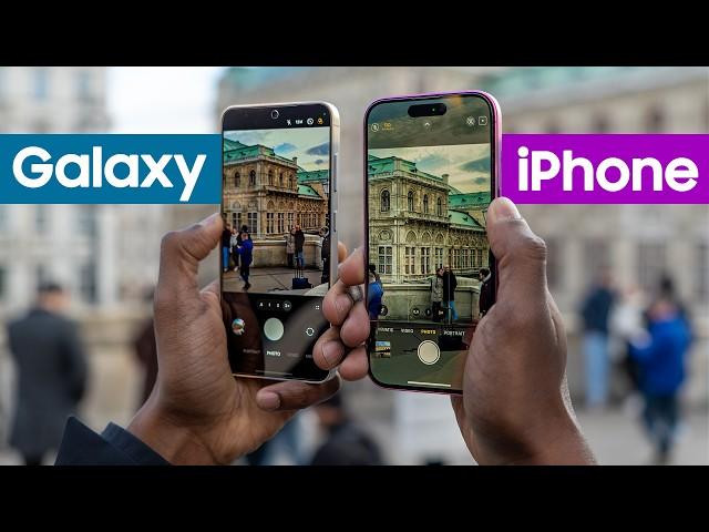 Galaxy S25 vs. iPhone 16: Camera Comparison!