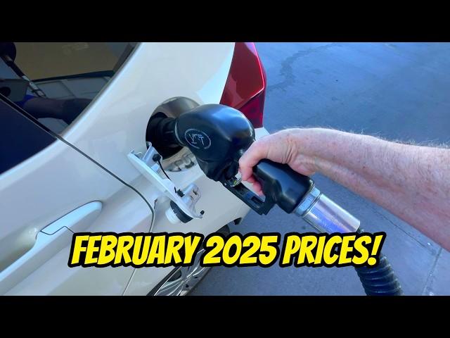 February 2025 GAS PRICES in Palm Springs, CA!