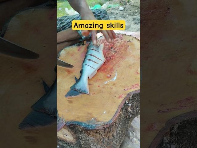 Amazing fish cutting skill live #pangasfish #fishpreparation #kasimedu #fishcutting #katla #shorts