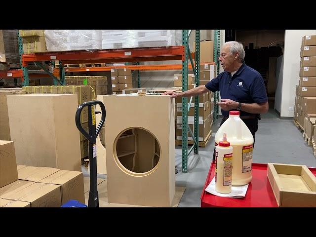 Giant subwoofer for Octave Records