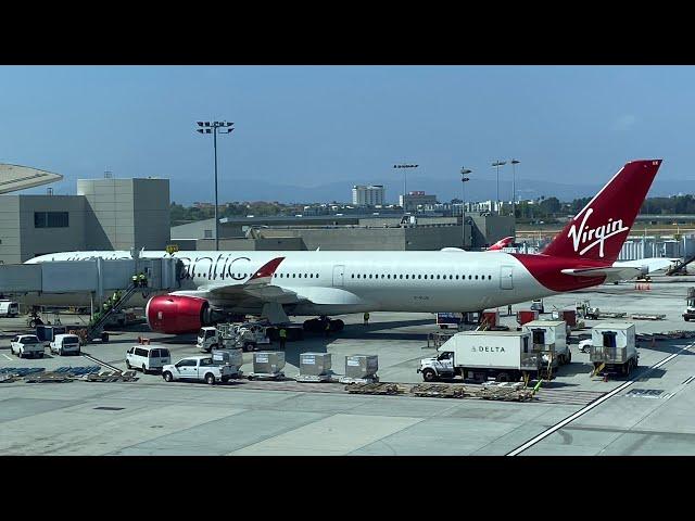 London Heathrow (LHR) ~ Los Angeles (LAX)- Virgin Atlantic - Airbus A350-1000 - Full Flight