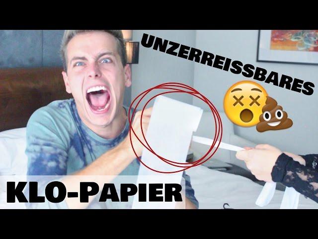 UNZERREISSBARES KLOPAPIER ?! ... WTF :O | Julienco