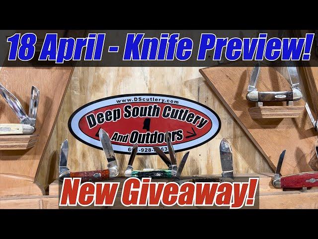 18 April Auction - Knife Preview & New Giveaway! Knives That May Hit the Block, Win Free Knife! #edc