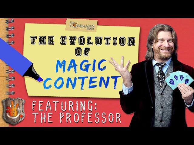 The Evolution of Magic Content w/ The Professor  | Command Zone 443 | Magic The Gathering Commander