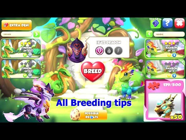 How to Breed Ikez Dragon-Dragon Mania Legends | Ancient Owon Dragon 180/500 | DML