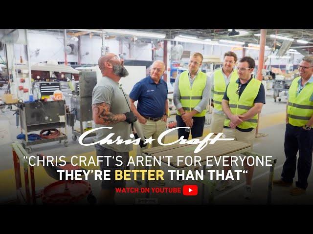 Chris Craft’s aren’t for everyone, they’re better than that - Chris Craft x Short Marine Partnership