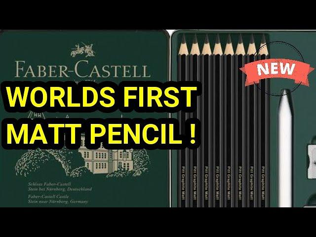 Faber Castell WORLDS FIRST Matt Graphite Pencil - Review
