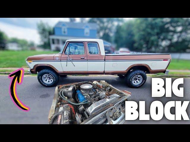 Epic Showcase of Ford's Full Size Truck Engines in 1979!