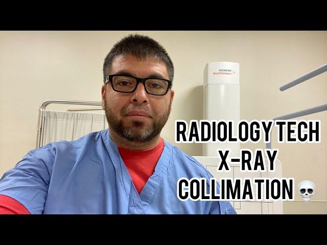 RADIOLOGY TECHNOLOGIST X-RAY COLLIMATION ️