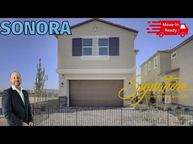 MOVE IN READY HOME | SOUTHWEST LAS VEGAS - Sonora Floorplan by Signature Homes | 2 Lots Left