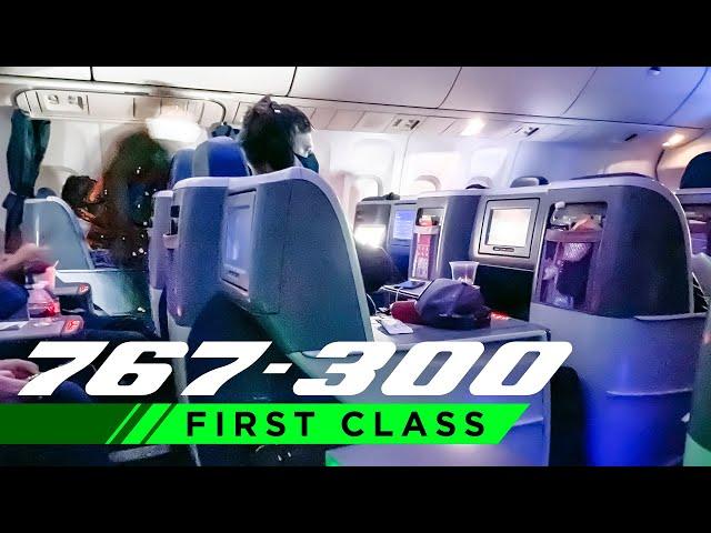 Delta 767-300 first class: the good, the bad, & the ugly