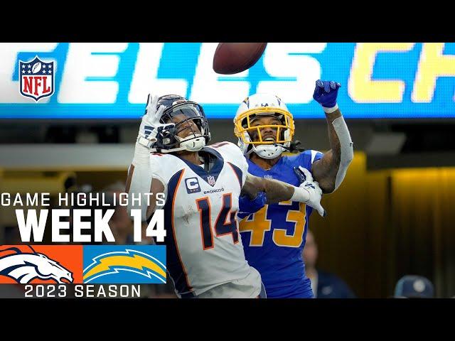 Denver Broncos vs. Los Angeles Chargers Game Highlights | NFL 2023 Week 14