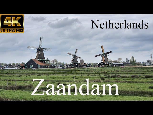 Exploring Zaandam, Netherlands I 2024 I 4K