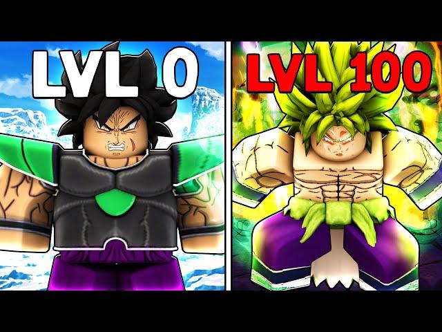 New BROLY MASTERY is INSANE in ROBLOX Z Battlegrounds