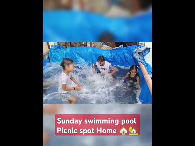 #funny #love #picnicspot #home #beach #enjoyment #withfun Sunday swimming pool Picnic spot 