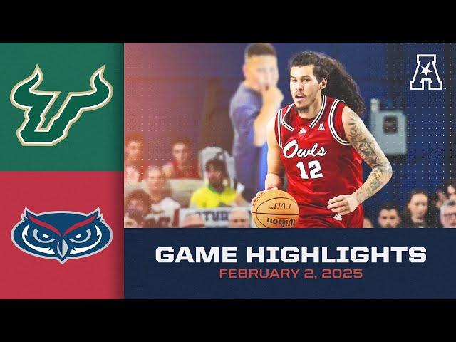 Game Highlights: South Florida vs. Florida Atlantic (Feb. 2, 2025)