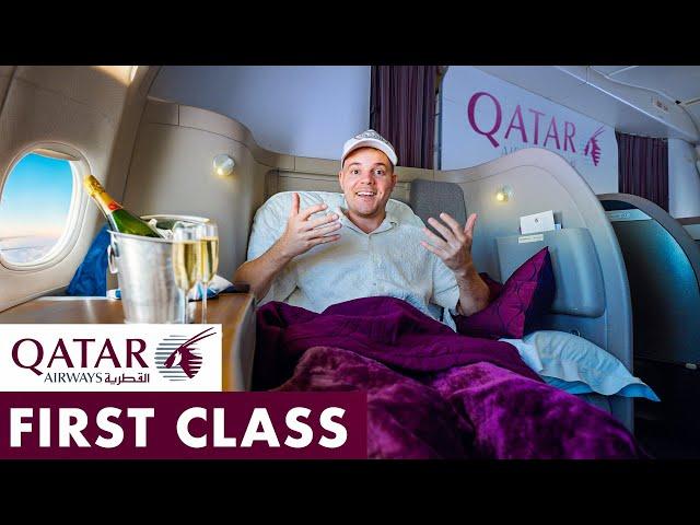 Ich fliege FIRST CLASS mit Qatar Airways und habe ____€ bezahlt!