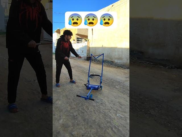 لحكني يريد يلزمني لان كسرتهة وشردت #shorts