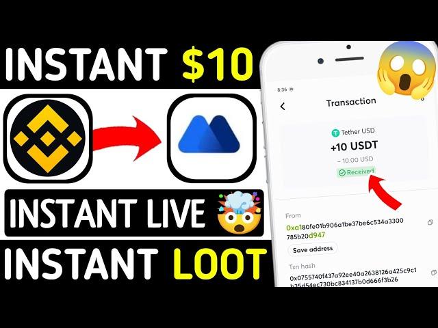  Instant 10$ | Mexc Exchange New Offer | New Crypto Loot Today | Instant Crypto Loot 2025