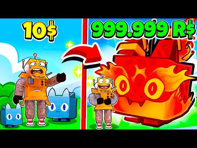 СИМУЛЯТОР ПИТОМЦЕВ 99 от НУБА до ПРО ЗА 5 МИНУТ! ROBLOX PET SIMULATOR 99