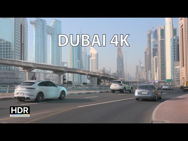 Driving Dubai - Dubai's Gold Coast - 4K HDR