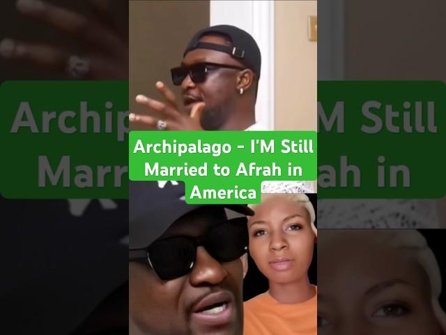 Archipalago - I'M Still Married to Afrah in America | Shorts | 2025