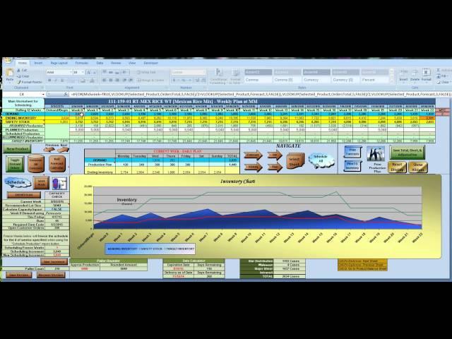 Production Planning & Scheduling with Excel #4 - Demand Drivers