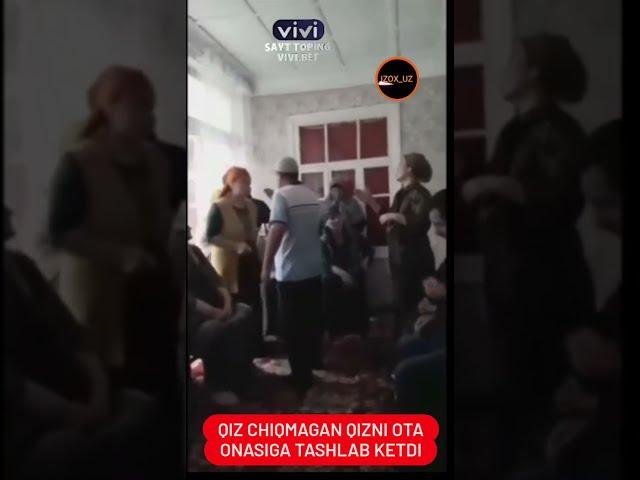 TURMUSHGA UZATILGAN QIZ CHIMILDIQDA QIZBOLA CHIQMADI VA UNDAN OTA ONAS VOS KECHDI