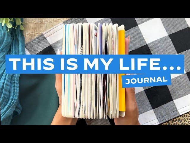 Life Journal · Memory-Keeping Spreads Flip-Through 01 — April 2022 - August 2023