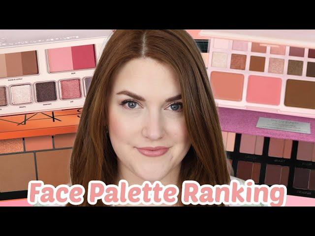 RANKING ALL OF THE FACE PALETTES I'VE TRIED SO FAR THIS YEAR