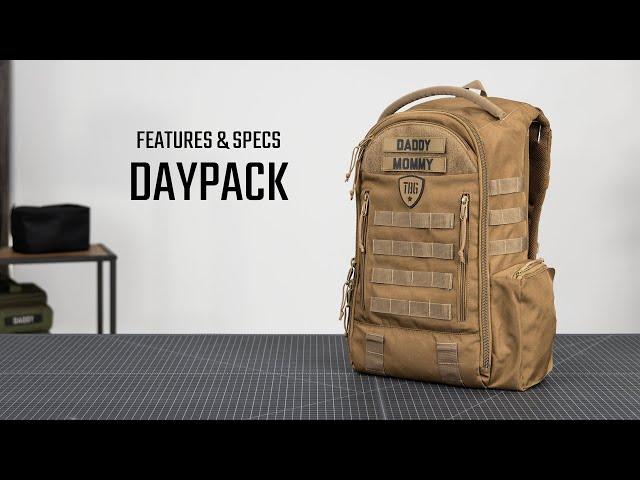 Tactical Baby Gear 4th Generation Daypack - Tactical Diaper Bag Back Pack