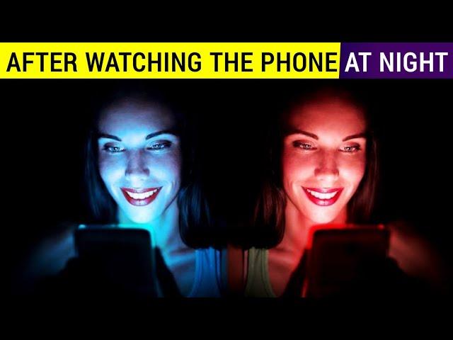  Why We Don't Sleep After Watching Phone At Night? #education #technology #smartphone