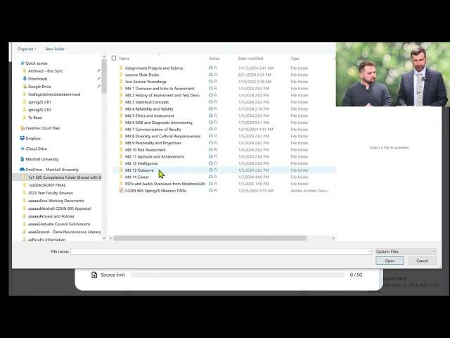Eric Beeson Notebook LM Demo