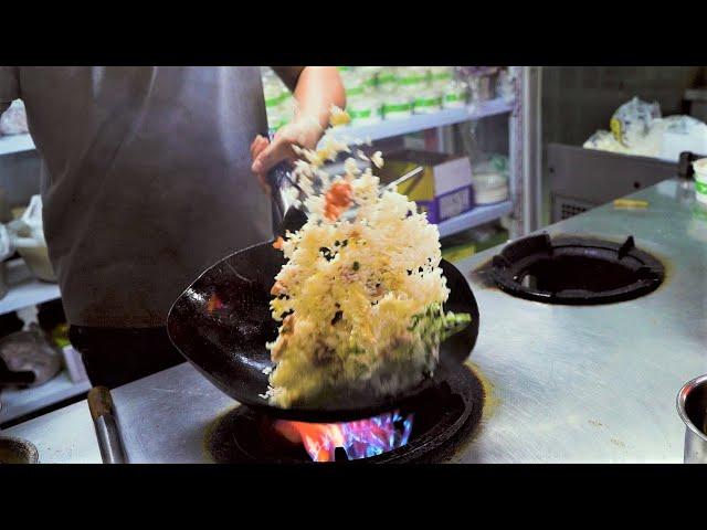 Chinese Street Food - Best Egg Fried Rice Collection ,Awesome Wok Technique 9 chefs compete