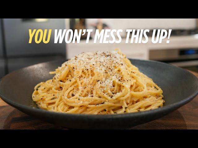 NEVER Mess Up Cacio e Pepe Again With This Easy Method