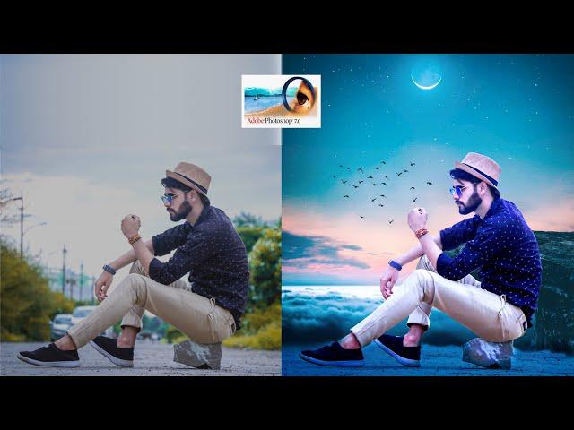 Photoshop 7.0 Photo Editing & Perfect Background Change Trick in Photoshop 7.0