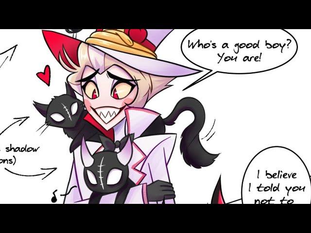 Lucifer LOVES Alastor's minions! - Hazbin Hotel Comic Dub